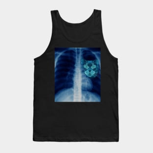 I GOT THAT CAT IN ME- Chest xray Tank Top